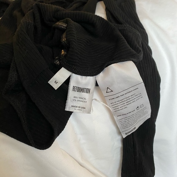 Reformation lace up bodysuit size med - Picture 3 of 3